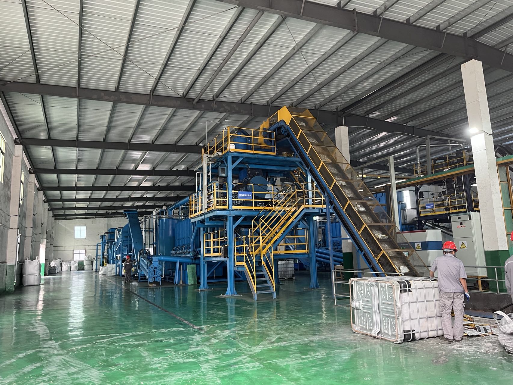 1TPH Waste LiBs Breaking and Sorting System